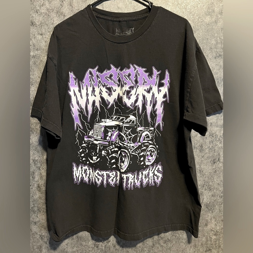 Misery Worldwide Monster Truck Graphic T-shirt